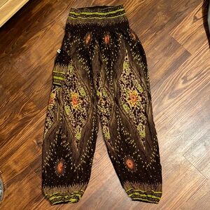 Bohemian Patterned Women's Pants